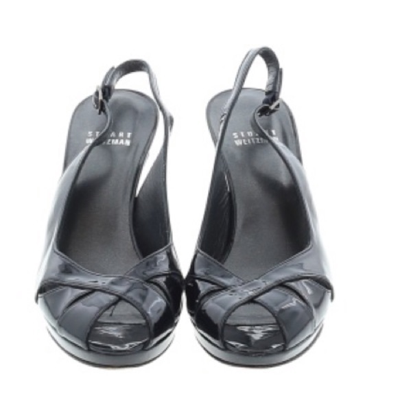 Stuart Weitzman Peekapoo' Slingback Patent leather - Picture 2 of 4